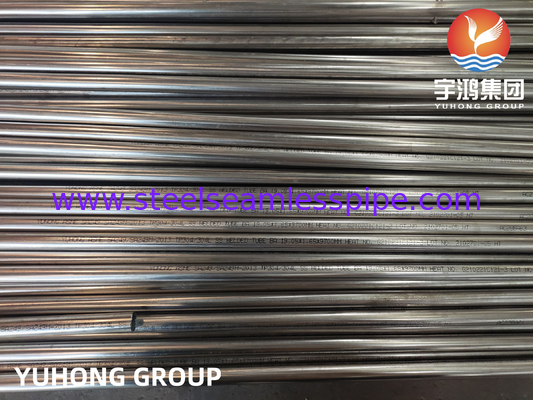 ASTM A249 TP304L ऑस्टेनिटिक स्टेनलेस स्टील वेल्डेड वेल्डेड ट्यूब