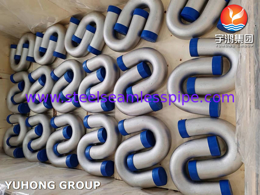 ASME SA213 TP316L 1.4404 स्टेनलेस स्टील U बेंड ट्यूब फायर हीटर के लिए