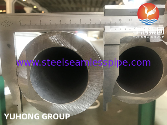 ASTM A312 TP321H स्टेनलेस स्टील सीमलेस ट्यूब 100% ET / UT / HT गर्मी एक्सचेंजर के लिए