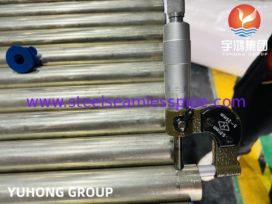 ASME SB167 N06600 निकेल क्रोमियम लोहे के मिश्र धातु पेट्रोकेमिकल अनुप्रयोग के लिए सीमलेस ट्यूब