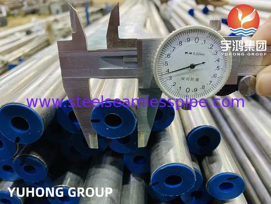 ASME SB167 N06600 निकेल क्रोमियम लोहे के मिश्र धातु पेट्रोकेमिकल अनुप्रयोग के लिए सीमलेस ट्यूब