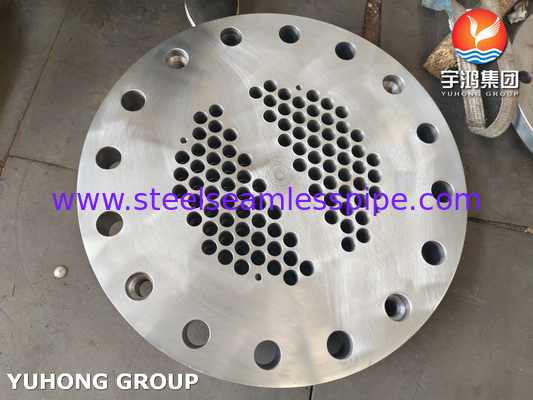 हीट एक्सचेंजर स्थिर ट्यूब शीट स्टेनलेस स्टील ASME SA182 F304/304L 08X18H10