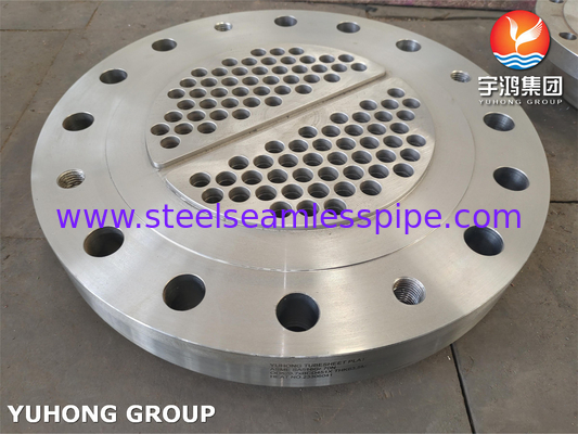हीट एक्सचेंजर स्थिर ट्यूब शीट स्टेनलेस स्टील ASME SA182 F304/304L 08X18H10