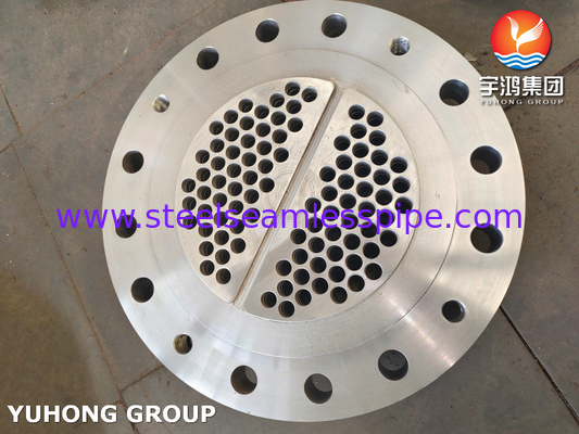 हीट एक्सचेंजर स्थिर ट्यूब शीट स्टेनलेस स्टील ASME SA182 F304/304L 08X18H10