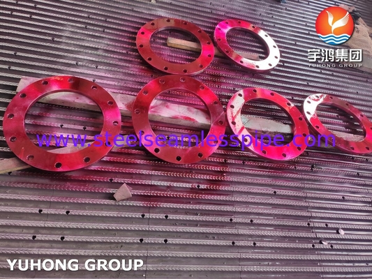 ASTM A240 F904L स्टेनलेस स्टील AWWA C207 तालिका 2 एफएफ फ्लैंज पर वर्ग डी स्लिप