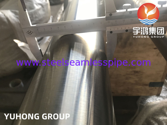 ASTM B729 N08020 निकल आयरन क्रोमियम मोलिब्डेनम कॉपर निकल मिश्र धातु सीमलेस पाइप