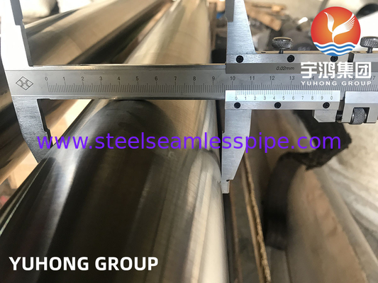 ASTM B729 N08020 निकल आयरन क्रोमियम मोलिब्डेनम कॉपर निकल मिश्र धातु सीमलेस पाइप