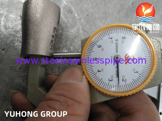 JIS B2312 SS304 सीमलेस बट वेल्ड रेड्यूसर ECC रेड्यूसर स्टेनलेस स्टील फिटिंग