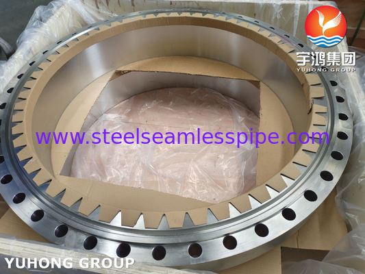 स्टेनलेस स्टील वेल्ड नेक आरटीजे फ्लैंज ASME B16.5 ASTM A182 F310 WNRTJ फ्लैंज
