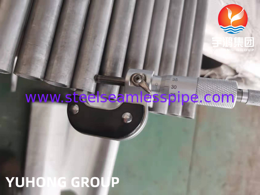 ASME SA213 TP347 TP347H स्टेनलेस स्टील U बेंड ट्यूब ET/HT हीट एक्सचेंजर ट्यूब के लिए