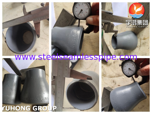 ASME B16.9 ASTM A234 WPB कार्बन स्टील पाइप फिटिंग ब्लैक कोटेड फिटिंग