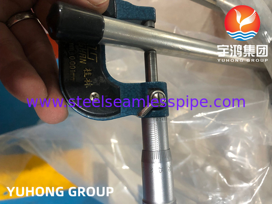 ASTM A213 TP316L स्टेनलेस स्टील ब्राइट एनील्ड ट्यूब इंस्ट्रूमेंटेशन ट्यूबिंग