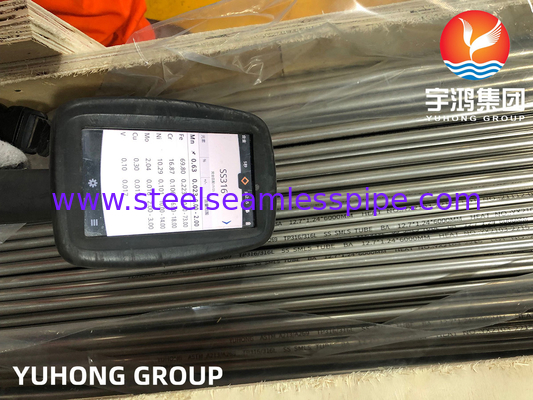 ASTM A213 TP316L स्टेनलेस स्टील ब्राइट एनील्ड ट्यूब इंस्ट्रूमेंटेशन ट्यूबिंग