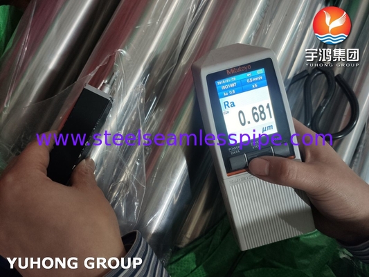 ASME SA270 ASTM A270 स्टेनलेस स्टील वेल्डेड ट्यूब पॉलिश 320 240 GRIT TP304