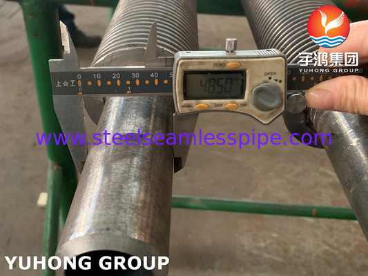 कार्बन स्टील ASTM A106 GR.B उच्च आवृत्ति वेल्डिंग यू-फिन ट्यूब