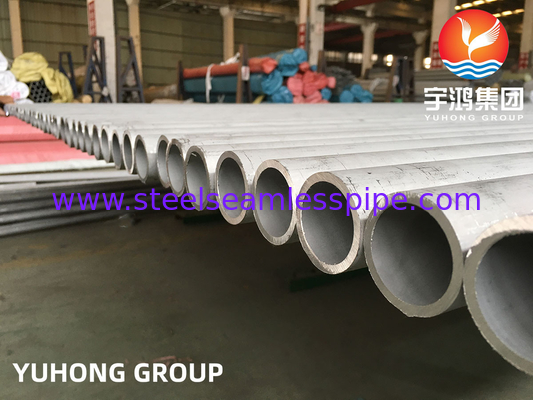 ASTM A312 ASME SA312 स्टेनलेस स्टील सीमलेस पाइप रासायनिक उद्योग अनुप्रयोग ABS BV DNV GL LR CCS KR