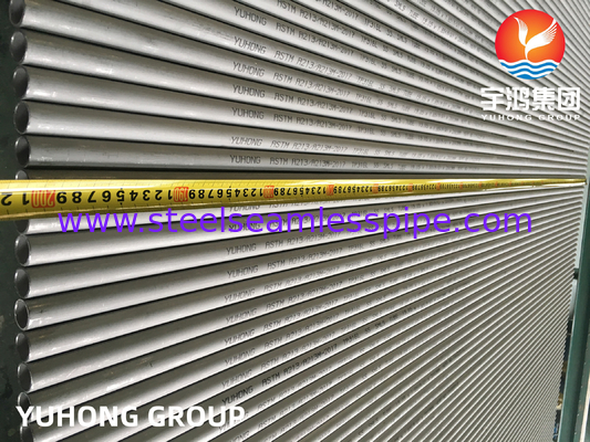 ASME SA213 TP316L सीमलेस स्टेनलेस स्टील ट्यूब BWG 20 0.89 मिमी के लिए ड्राई कूलर