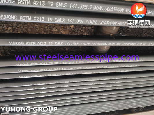 H₂S सेवा API 560 हीटर्स के लिए ASME SA213 T9 सीमलेस ट्यूब (OD 6.35-101.6mm)