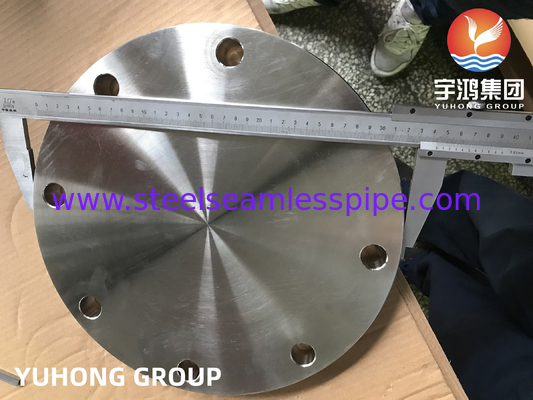 स्टेनलेस स्टील ब्लाइंड फ्लैंज, ASME SA182 F316L (1.4404), उभार चेहरा, B16.5