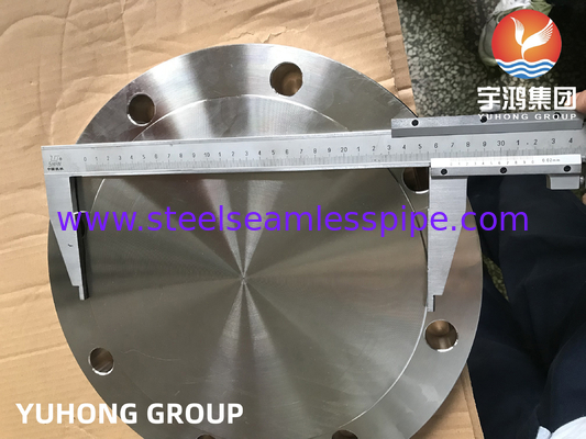 स्टेनलेस स्टील ब्लाइंड फ्लैंज, ASME SA182 F316L (1.4404), उभार चेहरा, B16.5