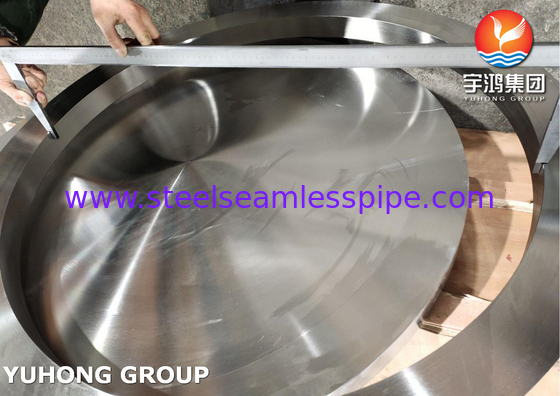 ASTM A182 F53 सुपर डुप्लेक्स स्टील S32750 चश्मा ब्लाइंड फ्लैंज रिंग स्पेसर्स