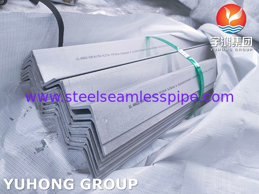 ASTM A276 TP304 स्टेनलेस स्टील फ्लैट बार और कोण बार