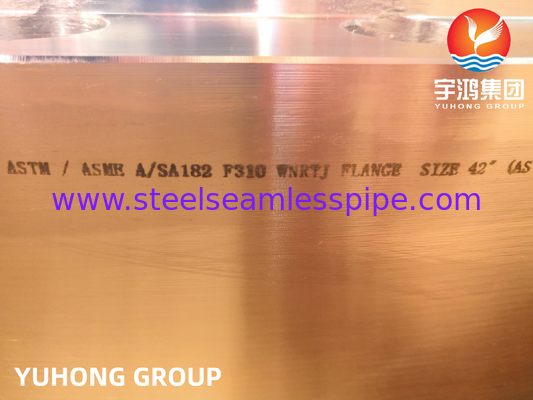 स्टेनलेस स्टील ASTM A182 F310 तेल और गैस के लिए वेल्डनेक फ्लैंज RTJ
