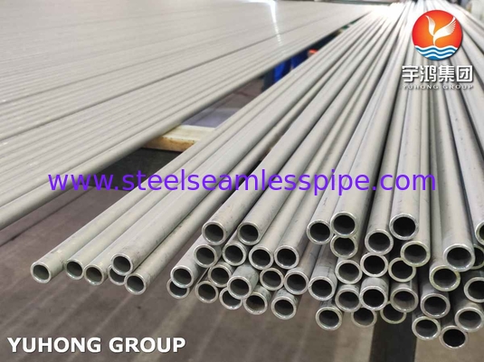 स्टेनलेस स्टील हीट एक्सचेंजर ट्यूब ASME SA213 TP316L 100% ET और HT पेट्रोकेमिकल अनुप्रयोग