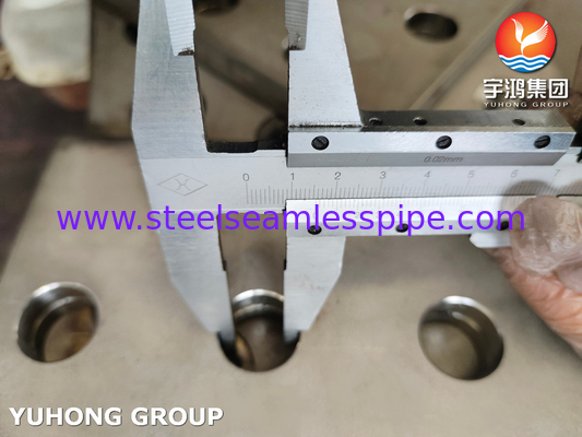 ASTM A240 स्टेनलेस स्टील 304 स्क्वायर ट्यूब शीट गर्मी एक्सचेंजर के लिए बैफल प्लेट