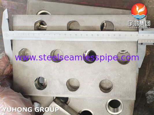ASTM A240 स्टेनलेस स्टील 304 स्क्वायर ट्यूब शीट गर्मी एक्सचेंजर के लिए बैफल प्लेट