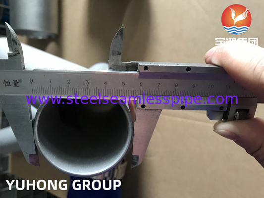 ASTM A815 UNS S31803 डुप्लेक्स स्टील पाइप कनेक्टर 45 डिग्री वाई पार्श्व टी