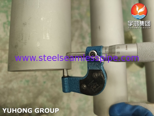 DIN EN 10216-5 1.4404 UNS S31603 316L हाइड्रोलिक स्टेनलेस स्टील सीमलेस ट्यूब