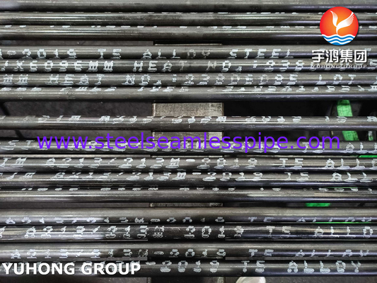 ASTM A213/ASME SA213 GR.T5 मिश्र धातु स्टील सीमलेस ट्यूब गर्मी एक्सचेंजर और बॉयलर अनुप्रयोग के लिए