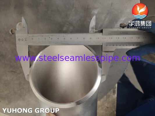 ASTM A403 WP304H स्टेनलेस स्टील बटवेल्ड पाइप फिटिंग 90 डिग्री SR कोहनी