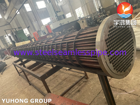 ASTM B111 C68700 हीट एक्सचेंजर के लिए तांबा मिश्र धातु ट्यूब बंडल