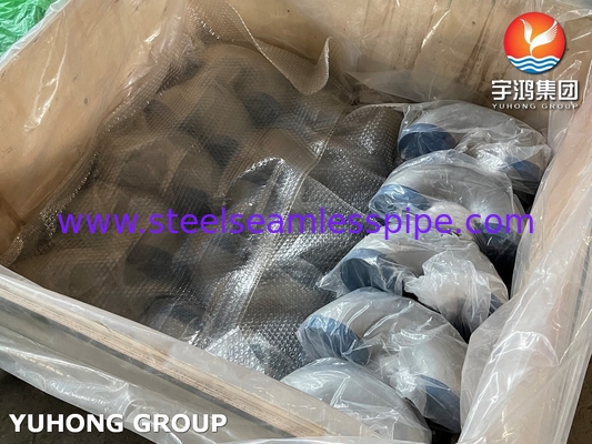 स्टेनलेस / डुप्लेक्स स्टील बटवेल्ड फिटिंग 180 डिग्री रिटर्न कोहनी ASME B16.9