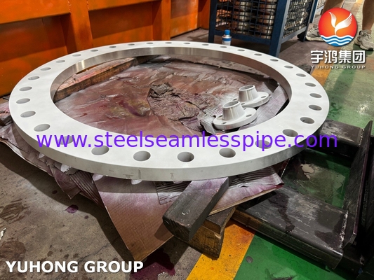 ASTM A240 F904L फ्लैंज अच्छा संक्षारण प्रतिरोध के साथ सुपर ऑस्टेनिटिक स्टेनलेस स्टील