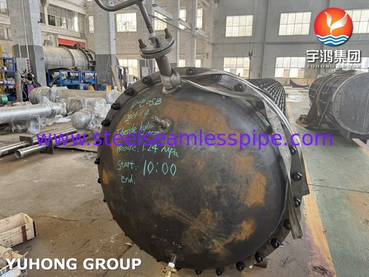 ट्यूब बंडल ASME U STAMP D-E05C ASME SA179 कार्बन स्टील सीमलेस ट्यूब के साथ ASME SA266 Gr.2N ट्यूब शीट