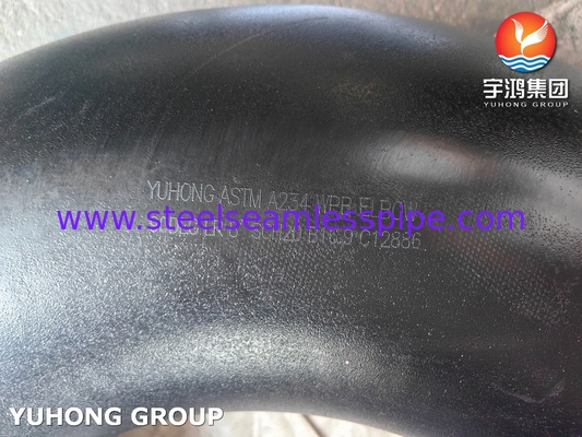 बड़े व्यास वाले फिटिंग ASTM A234 WPB LR 45 डिग्री कोहनी B16.9
