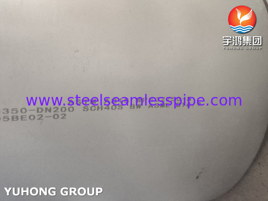सुपर डुप्लेक्स स्टील सीमलेस एएसटीएम A815 S32750-S फिटिंग जंग प्रतिरोध