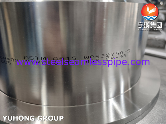 सुपर डुप्लेक्स स्टील सीमलेस एएसटीएम A815 S32750-S फिटिंग जंग प्रतिरोध