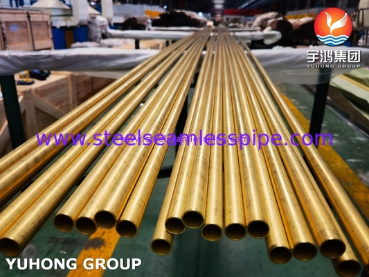 ASME SB111 / ASTM B111 C68700 तांबा मिश्र धातु सीमलेस ट्यूब