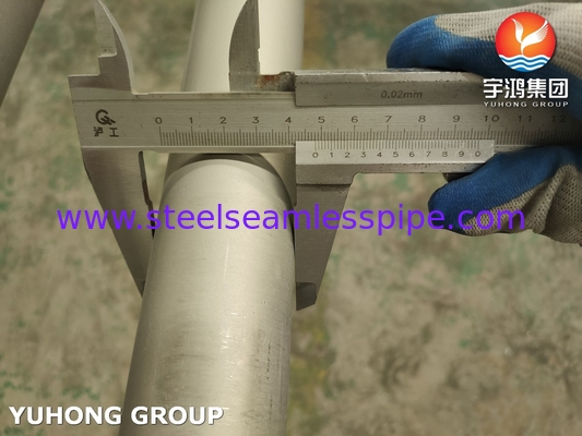 स्टेनलेस स्टील सीमलेस पाइप EN 10216-5 D2/T1 1.4404 TP316L तेल और गैस के लिए