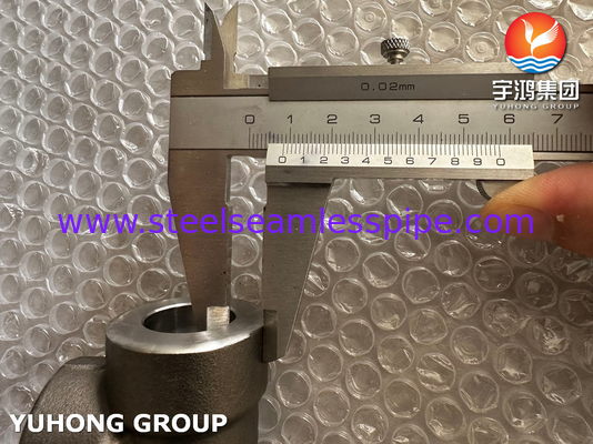 ASTM A182 F92 मिश्र धातु स्टील 90° कोहनी 6000# उच्च दबाव फोर्ज पाइप फिटिंग