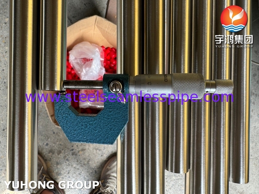 ठंडा समाप्त ASTM A269 TP304L उज्ज्वल Annealed स्टेनलेस स्टील सीमलेस ट्यूब