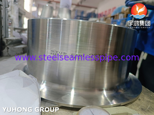 ASTM A403 WP317 स्टेनलेस स्टील स्टड अंत B16.9 बटवेल्ड लैप संयुक्त स्टब अंत