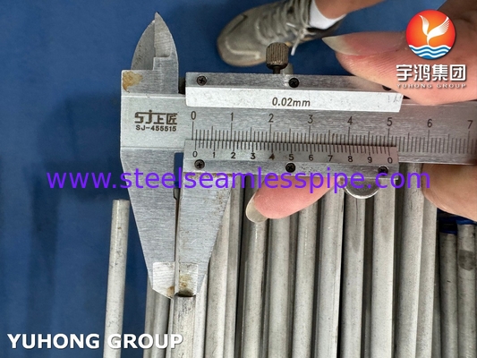 ASTM A269 TP316L खोखले स्टेनलेस स्टील सीमलेस ट्यूब एनील्ड अचार ट्यूबिंग
