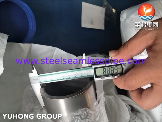 ASTM B407 मिश्र धातु 800HT / UNS N08811 निर्बाध निकेल मिश्र धातु स्टील पाइप