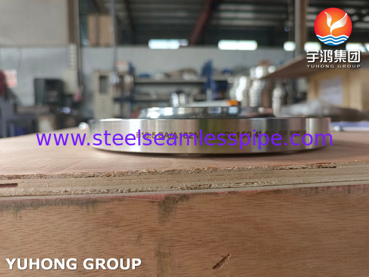 B16.5 ASTM A182 F60 1.4462 पाइपिंग सिस्टम के लिए SORF फोर्गेड फ्लैंज