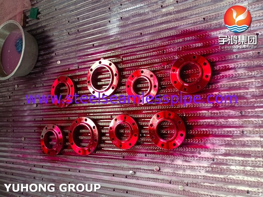 B16.5 ASTM A182 F60 1.4462 पाइपिंग सिस्टम के लिए SORF फोर्गेड फ्लैंज
